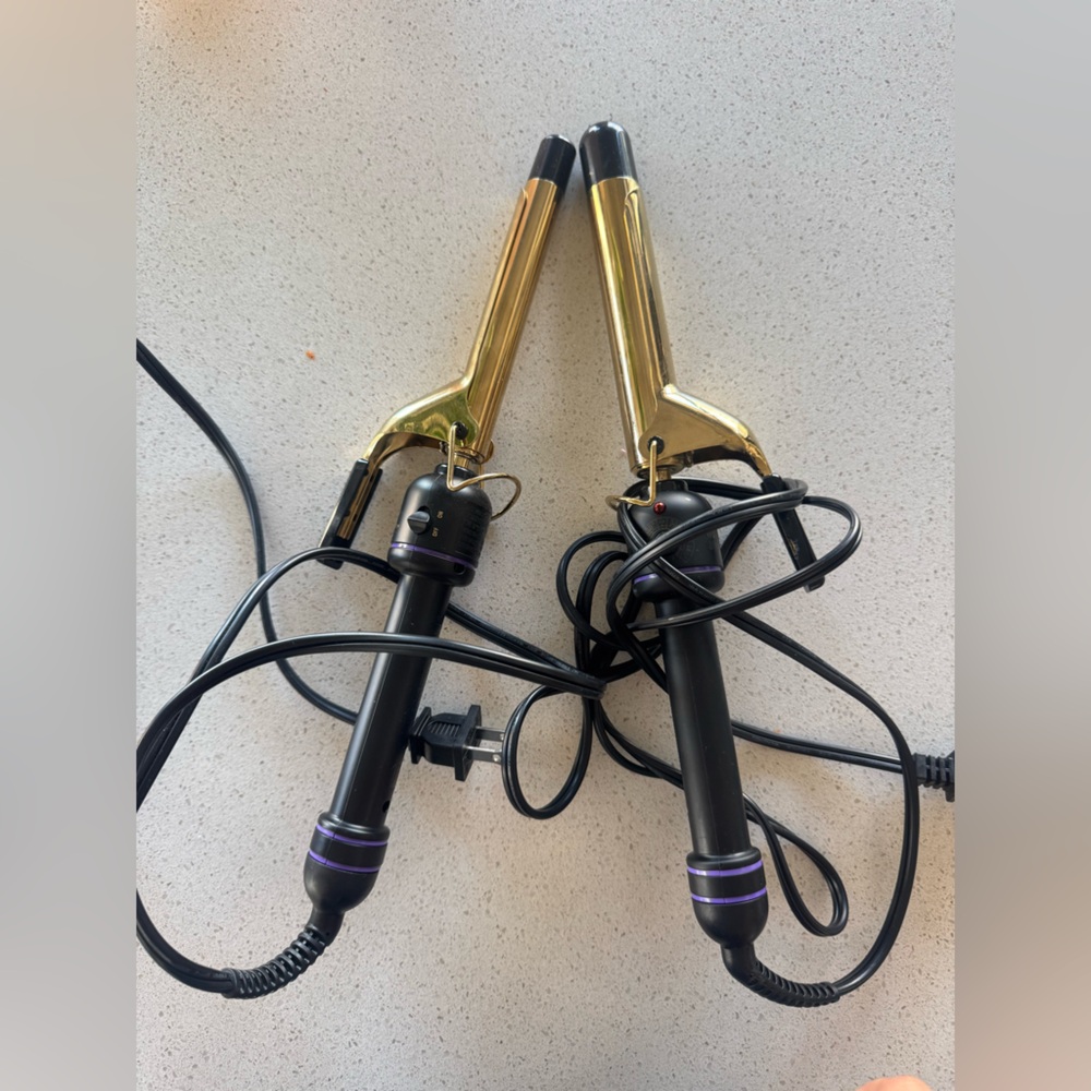 Hot tools PRO ARTIST 24k Gold Curling Iron Set